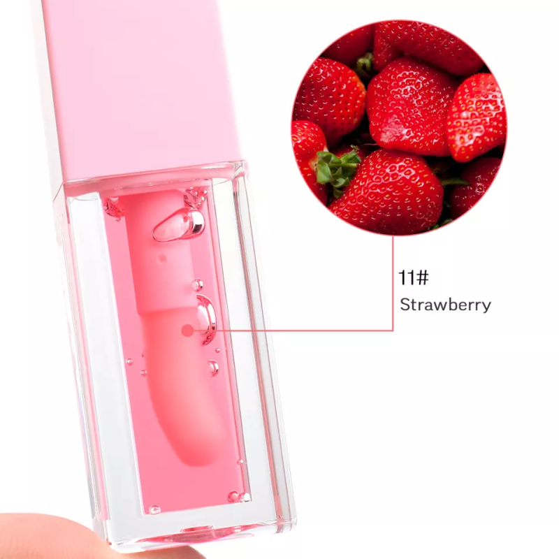 Lip Plumping Oil Manufacturer - Wholesale 30 Colors Transparent Fruit Nourishing