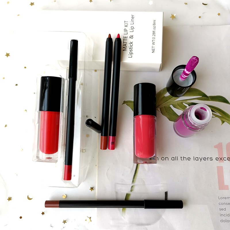 Lipstick Kit Supplier - OEM High Pigment 23 Color Waterproof Lip Liner Set