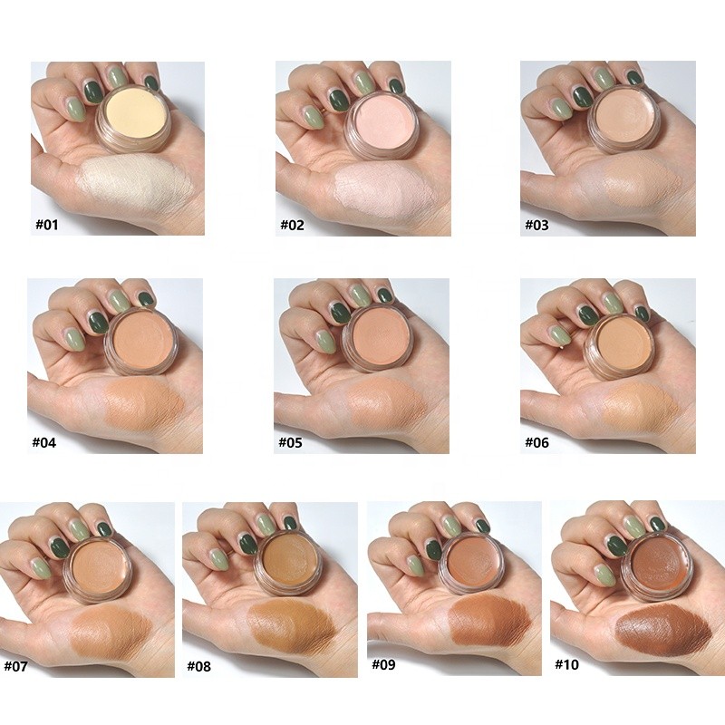 Cream Concealer Factory - Wholesale Custom Logo Matte Waterproof Full Coverage