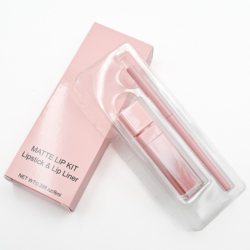 Lip Kit Supplier - OEM Custom Logo Vegan Waterproof Matte Lip Set