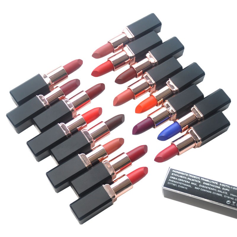 Solid Lipstick Factory - OEM High Quality Vegan Matte Velvet Waterproof Lipstick
