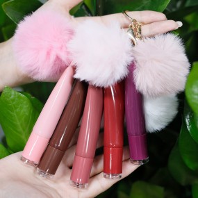 Lip Gloss Tubes Factory - OEM How Selling Squeeze Tube Liptint Keychain