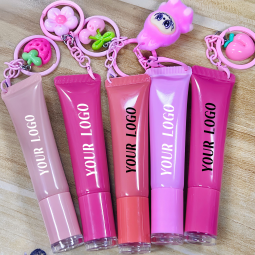 Lip Gloss Charm Factory - OEM Creamy Finish Vegan Lip Gloss Keychain