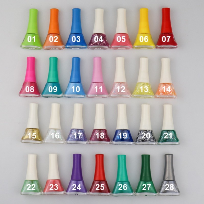 Nail Polish Supplier - OEM Professional Fast Drying Kids Glitter Gel