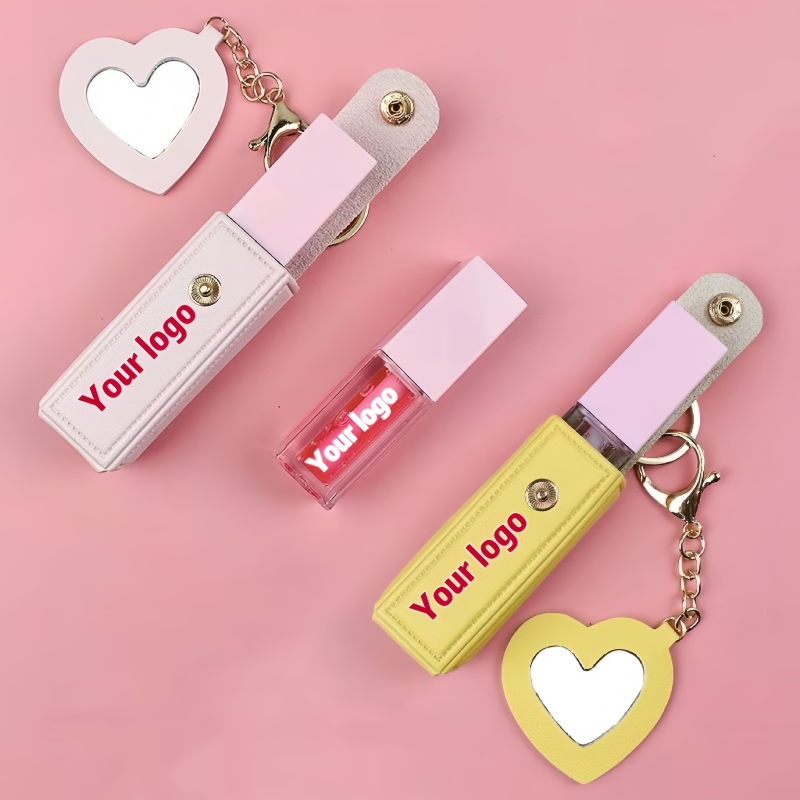 Color Changing Lip Oil Supplier - Fashion Key Chain Moisturizing Vegan Gloss