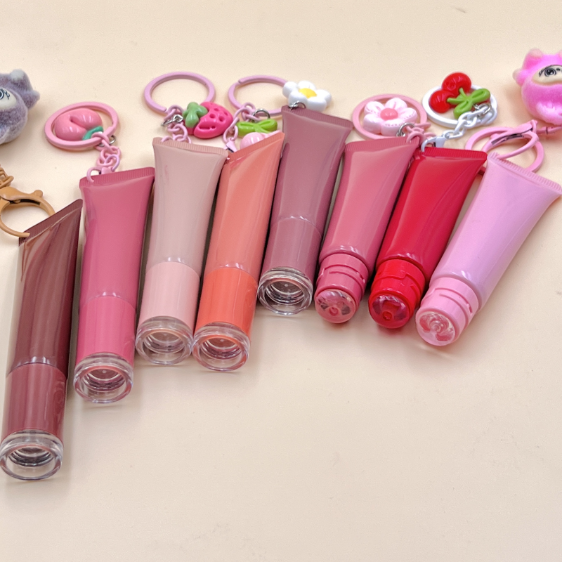 Lip Gloss Charm Factory - OEM Creamy Finish Vegan Lip Gloss Keychain