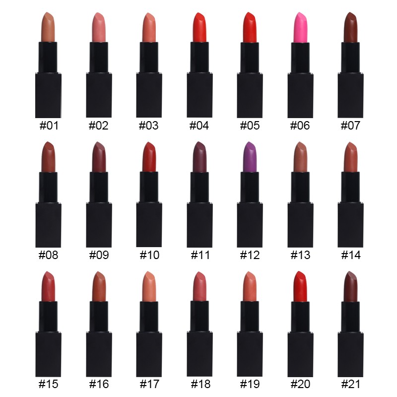 Matte Lipstick Supplier - Custom Logo High Pigment Long Lasting Nude Lipstick