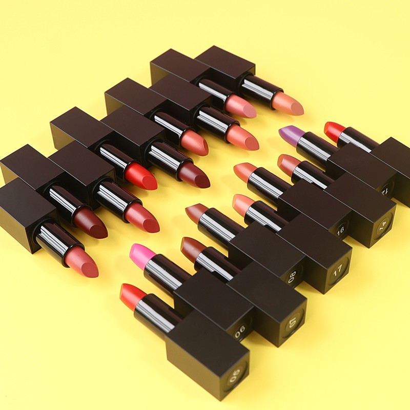 Matte Lipstick Supplier - Custom Logo High Pigment Long Lasting Nude Lipstick