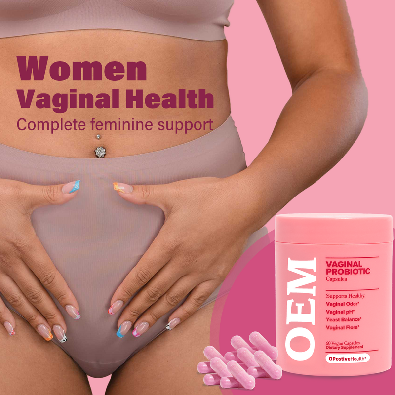 Probiotic Supplement Manufacturer - Stock Vaginal 60 Vegan Caps Odor Control pH Balance