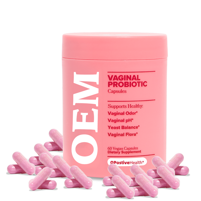 Probiotic Supplement Manufacturer - Stock Vaginal 60 Vegan Caps Odor Control pH Balance