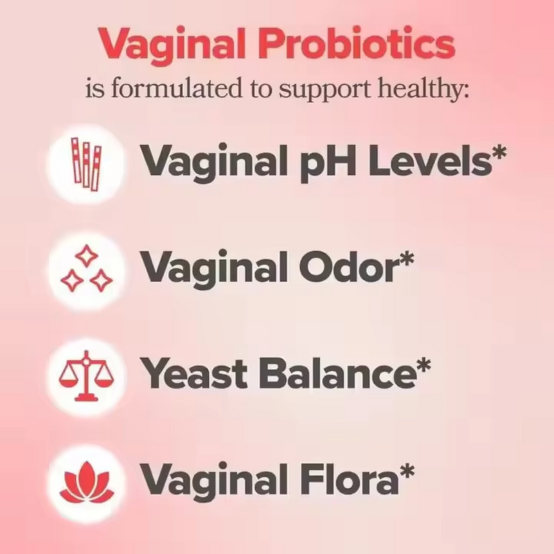 Probiotic Supplement Manufacturer - Stock Vaginal 60 Vegan Caps Odor Control pH Balance