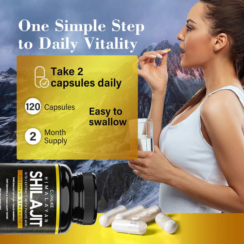 Shilajit Capsule Manufacturer - OEM Pure Shilajit Extract Humic Acid Himalaya Powder