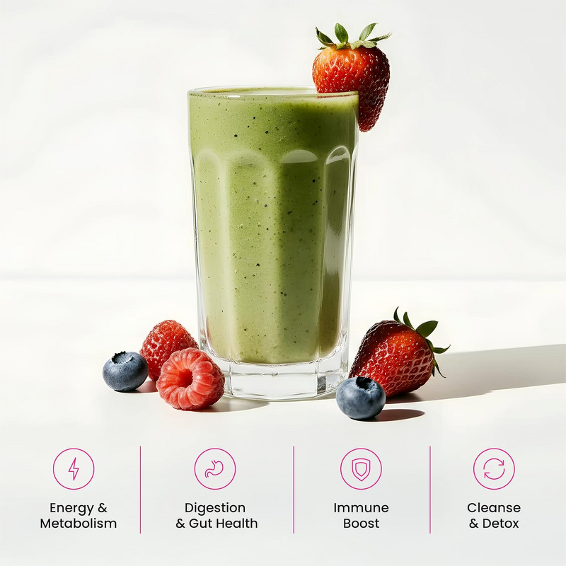 Powder Manufacturer - Private Label Super Greens Blend Detox Digest Cleanse