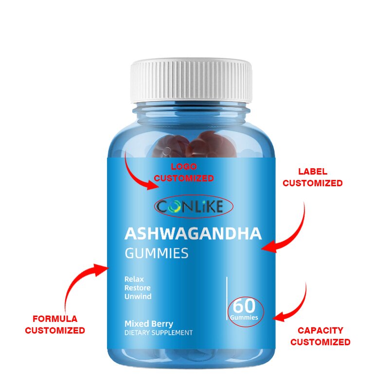 Gummy Manufacturer - Unique Design Customized Ashwagandha Vegan Sleep Health