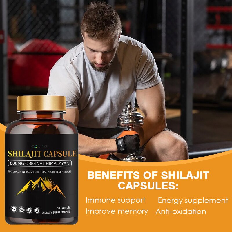 Capsule Manufacturer - Hot Selling Shilajit Fulvic Minerals Sea Moss 60 Count