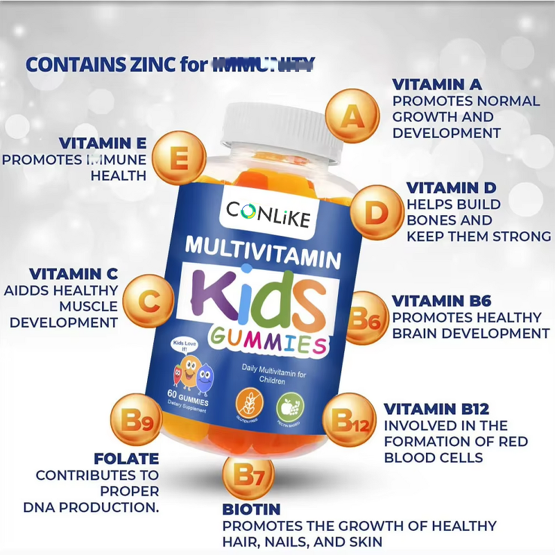 Gummy Manufacturer - OEM Natural Vitamins Multivitamin Supplements Health Herbal