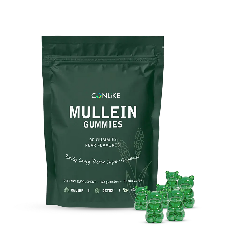 Gummy Manufacturer - Private Label Mullein Leaf Immune Lung Cleanse Natural