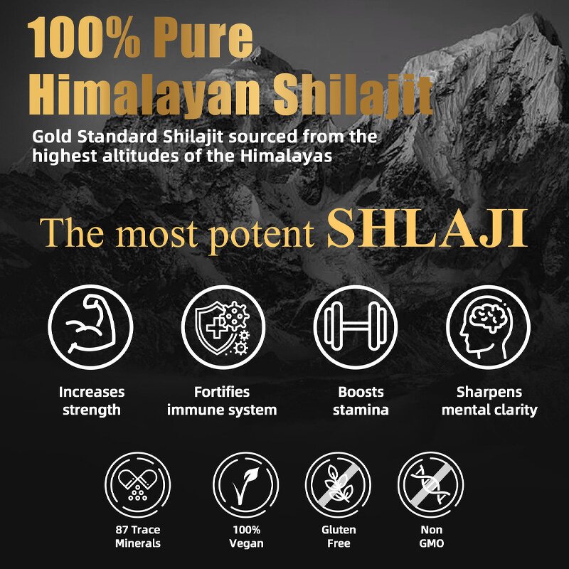 Liquid Supplement Manufacturer - OEM/ODM Gold Shilajit Herbal Vitamin Bottle Drum