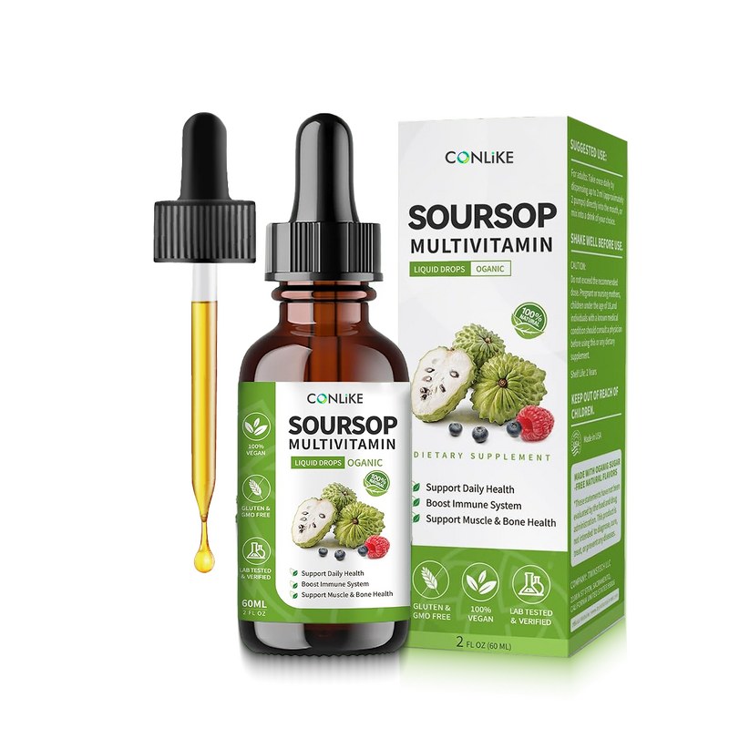 Liquid Drop Manufacturer - TK Hot Selling Soursop Graviola Vitamin C Supplement