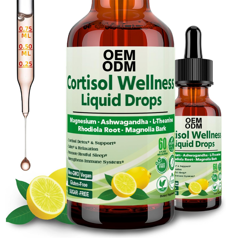 Liquid Drop Manufacturer - OEM GLP-1 Ashwagandha Immune Gut Health 60ml