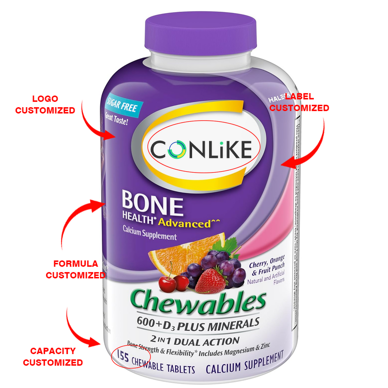 Tablet Manufacturer - OEM Private Label Calcium Magnesium Zinc D3 Bone Joint Support