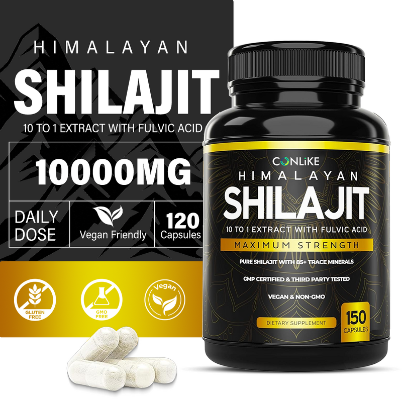 Shilajit Capsule Manufacturer - OEM Pure Shilajit Extract Humic Acid Himalaya Powder
