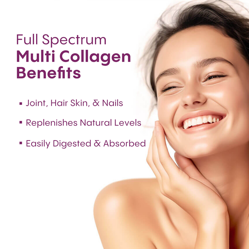 Collagen Supplement Manufacturer - Multi-Collagen Peptides Type II III V Hyaluronic Acid