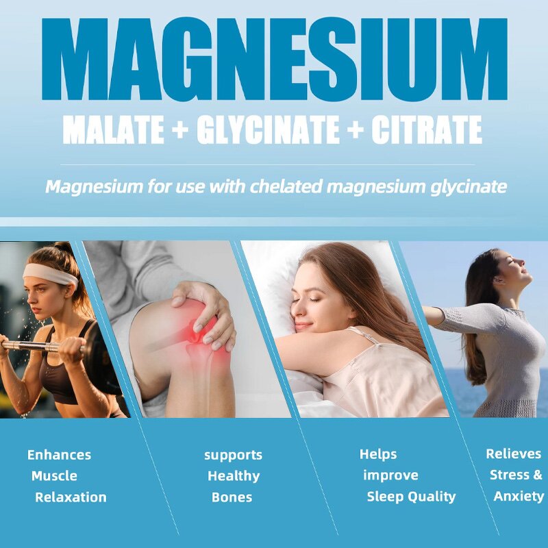 Magnesium Capsule Manufacturer - Private Label Triple Magnesium Complex Memory Sleep Support