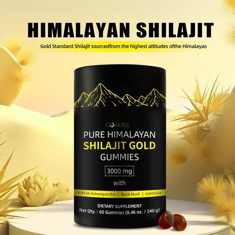 Gummy Manufacturer - Certificate Factory HALAL COA GMP Shilajit Beauty Herbal Formula