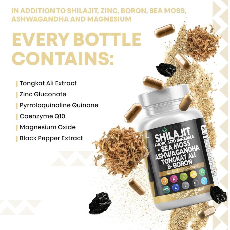 Capsule Manufacturer - Himalayan Sea Moss Shilajit Ashwagandha Vitamin C Thyroid Health