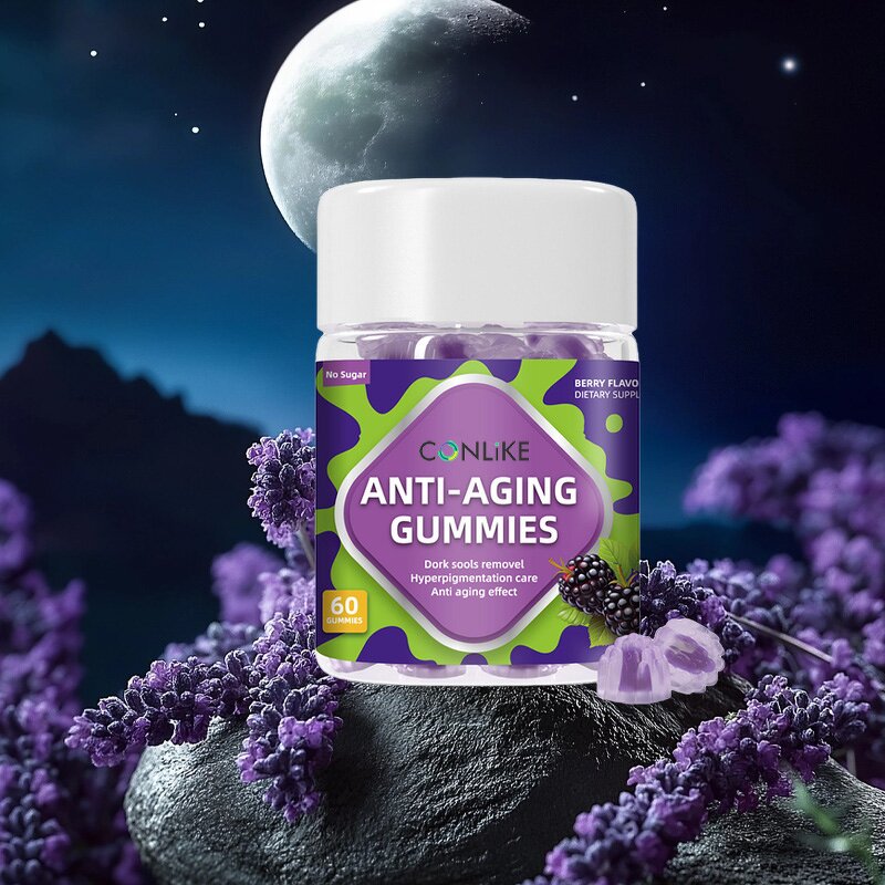 Gummy Manufacturer - OEM Vegan Beauty Antioxidant Skin Brightening Memory Sleep