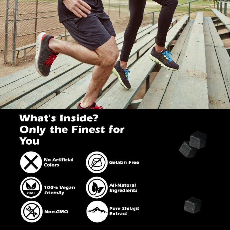 Gummy Manufacturer - Himalayan Shilajit Humic Fulvic Acid Organic Vegan Individually Wrapped