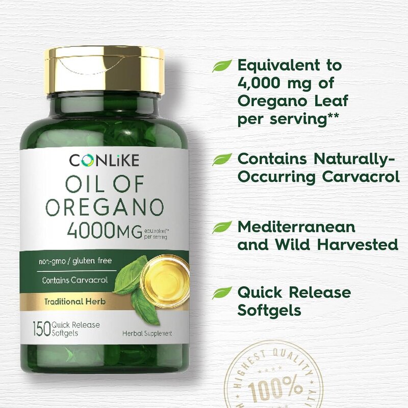 Softgel Capsule Manufacturer - OEM Oregano Oil 300 Softgels Dietary Supplements