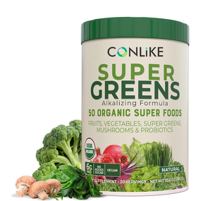 Powder Manufacturer - ODM&OEM Organic Herbal Immune Gut Health Super Greens Vitamin C