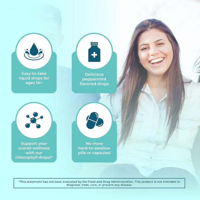 Liquid Drop Manufacturer - Wholesale Chlorophyll Peppermint Organic Vegan Overall Wellness