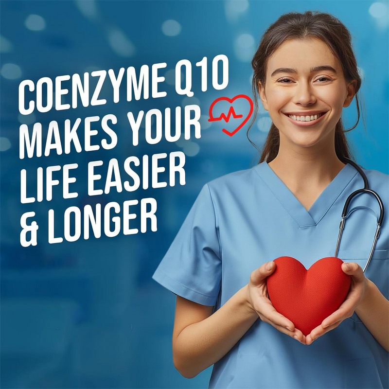 Softgel Capsule Manufacturer - CoQ10 Free Radicals Protection 120 Softgels