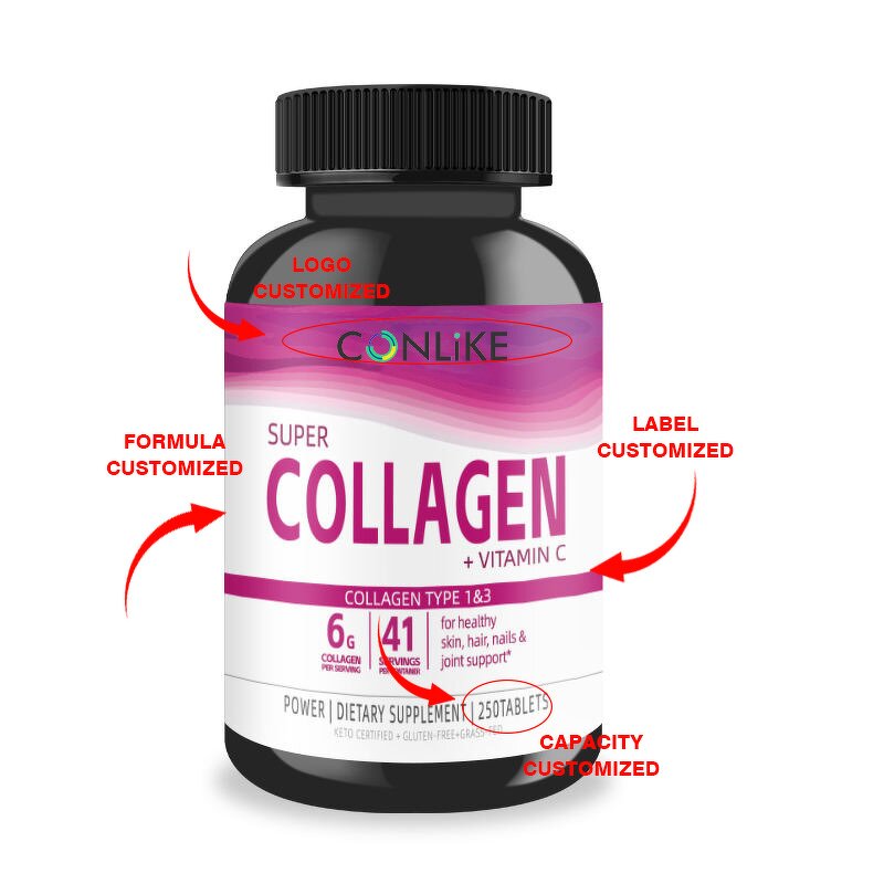 Tablet Manufacturer - Collagen Vitamin C Biotin Skin Hair Nails Antioxidant