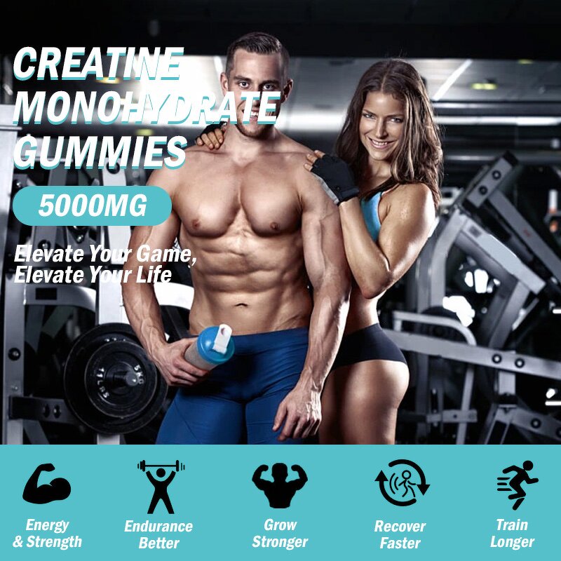 Gummy Manufacturer - OEM ODM Strawberry Creatine Monohydrate Muscle Building