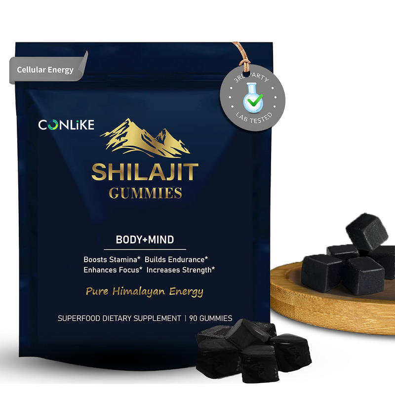Gummy Manufacturer - Himalayan Shilajit Humic Fulvic Acid Organic Vegan Individually Wrapped
