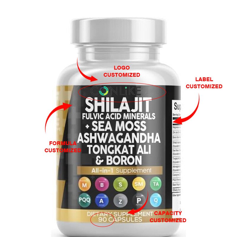 Capsule Manufacturer - Himalayan Sea Moss Shilajit Ashwagandha Vitamin C Thyroid Health