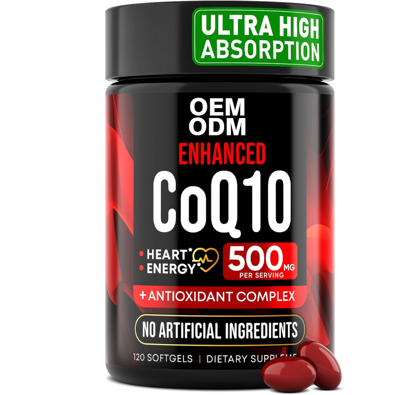 Softgel Capsule Manufacturer - CoQ10 Free Radicals Protection 120 Softgels