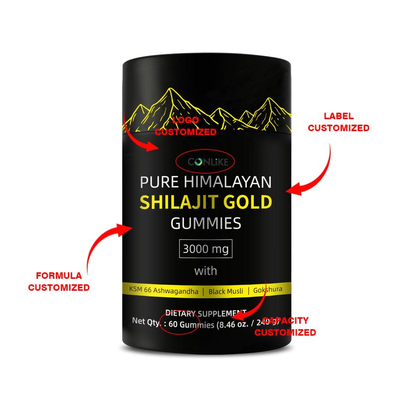 Gummy Manufacturer - HOT Sale Wholesale Shilajit Himalaya Bio Powerful Gummies