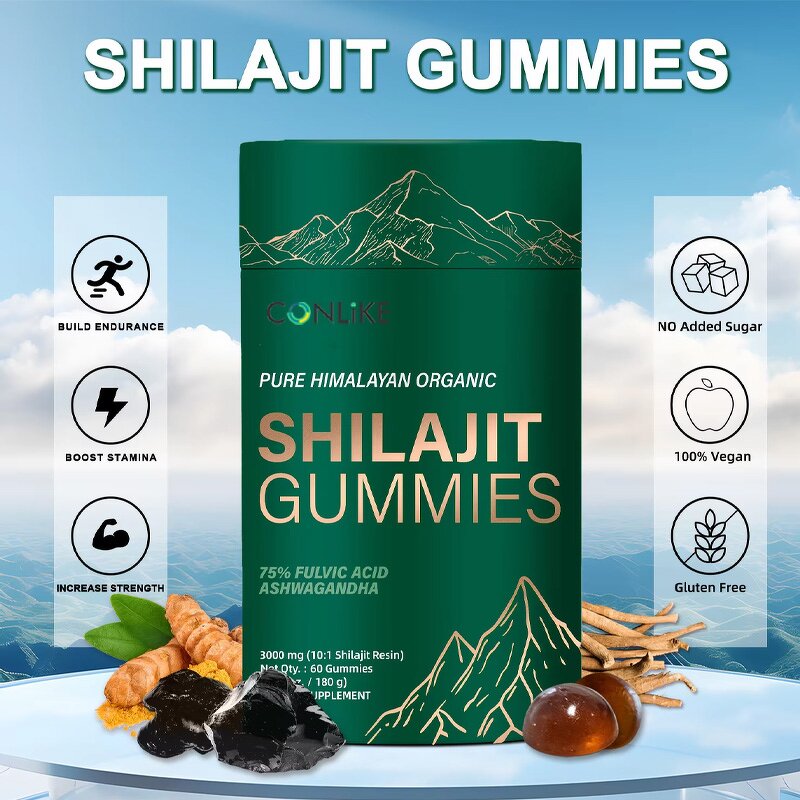 Gummy Manufacturer - Shilajit Ashwagandha Liquid Gold Lab Tested No Added Sugar