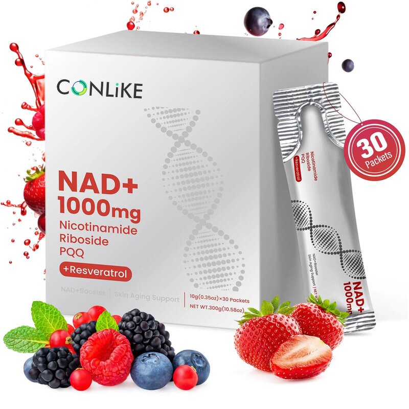 NAD+ Supplement Manufacturer - Berry Flavored High Concentration Nicotinamide Antioxidant
