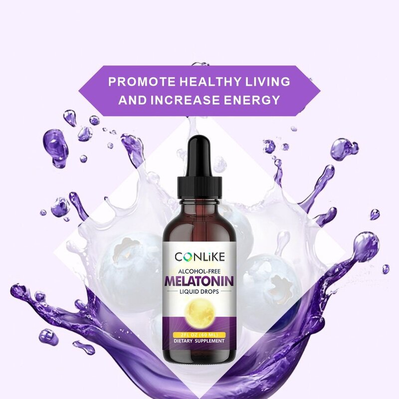 Sleep Drop Manufacturer - OEM Melatonin Sleep Drops GMP Certified Adults Teenagers