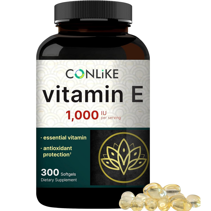 Softgel Capsule Manufacturer - Oem Hot Selling Vitamin E 1000 IU Custom Dosage