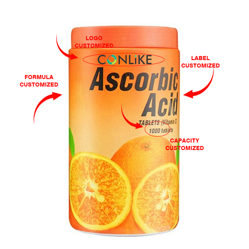 Tablet Manufacturer - Export Adult Orange Flavored Vitamin C Brain Function 1000 Pieces