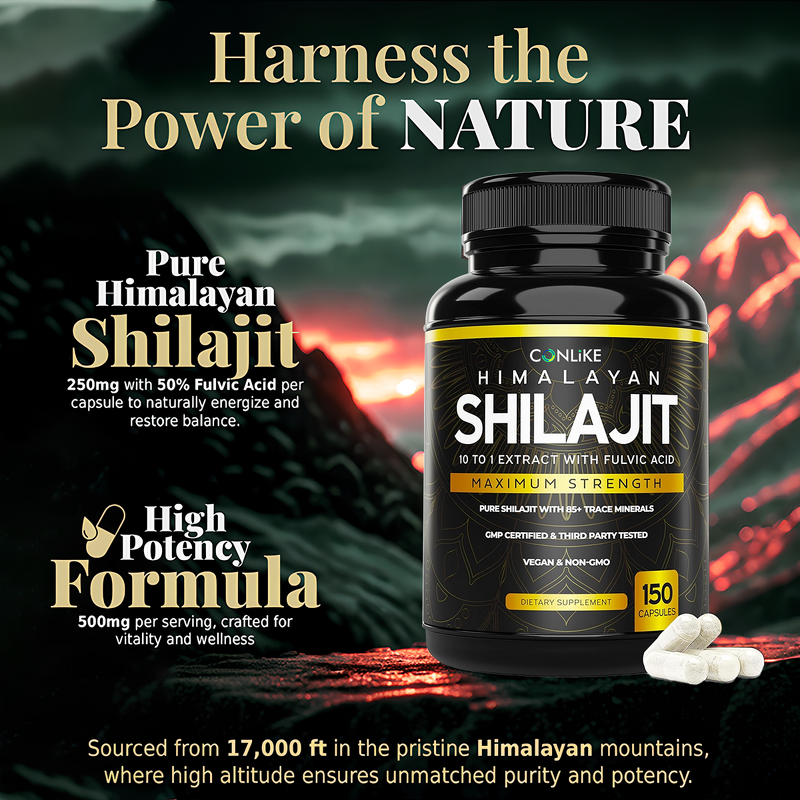 Shilajit Capsule Manufacturer - OEM Pure Shilajit Extract Humic Acid Himalaya Powder