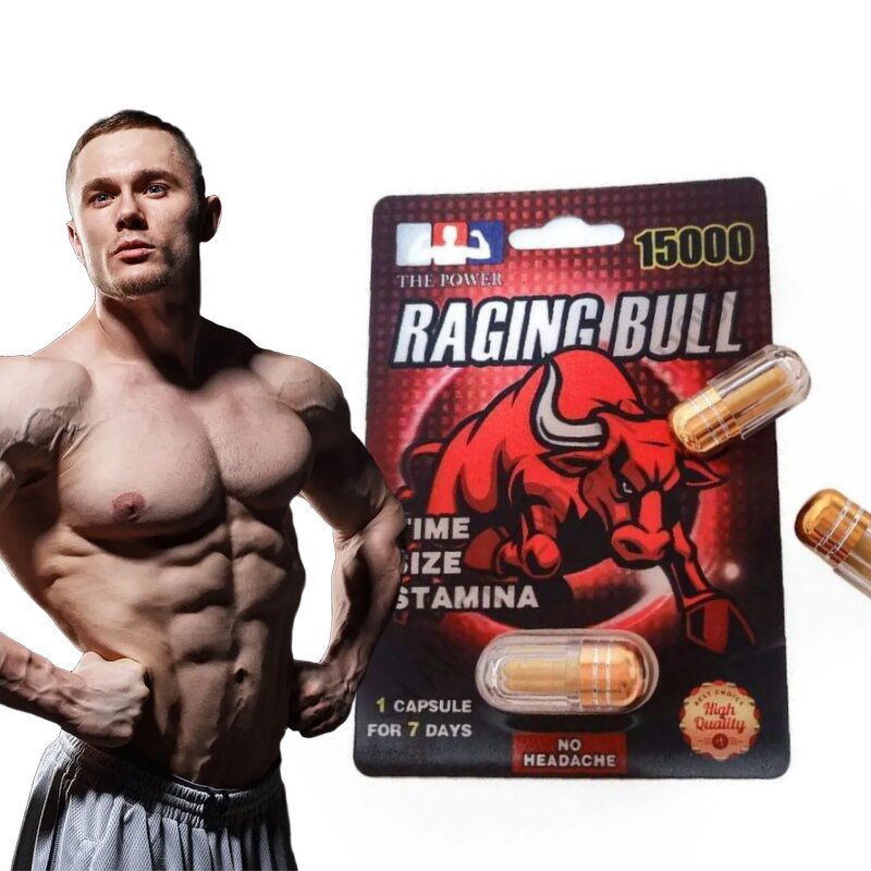 Male Enhancement Capsules Manufacturer - OEM Wholesale Big Rhino Raging Bull Adult Support