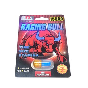 Male Enhancement Capsules Manufacturer - OEM Custom Raging Bull Long Time Delay